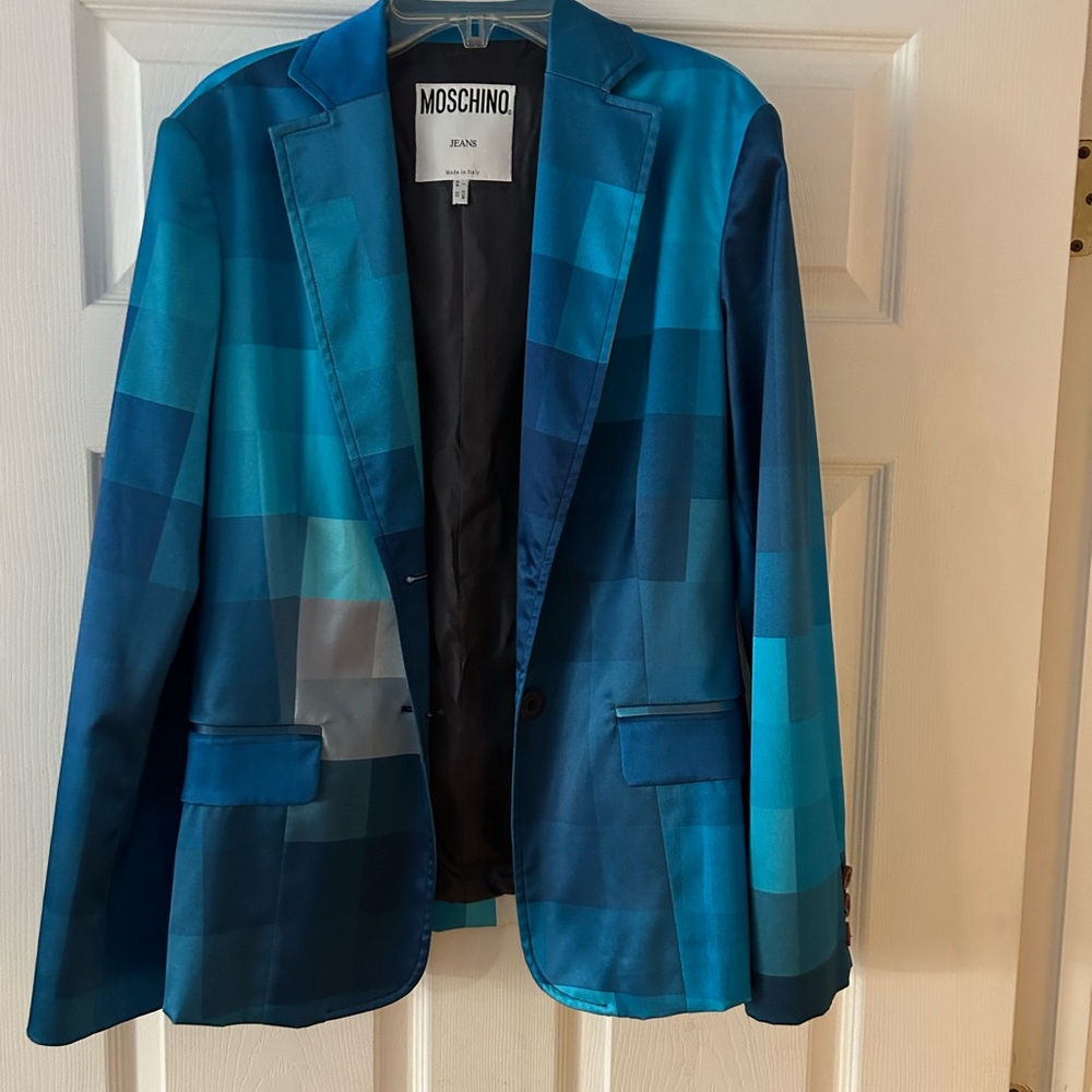 Moschino women blue blazer